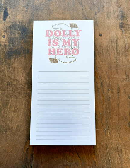 *NEW* Dolly Is My Hero Notepad