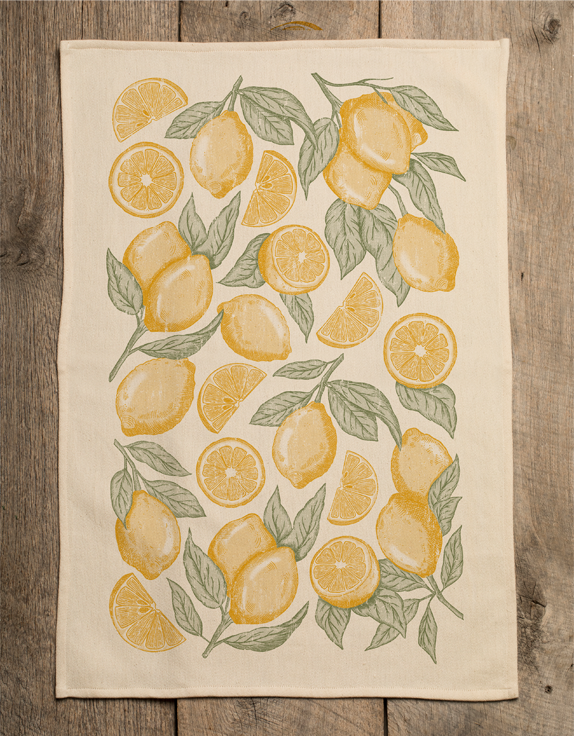 Lemon Decorative Kitchen Towel – Simply Lauren at Home