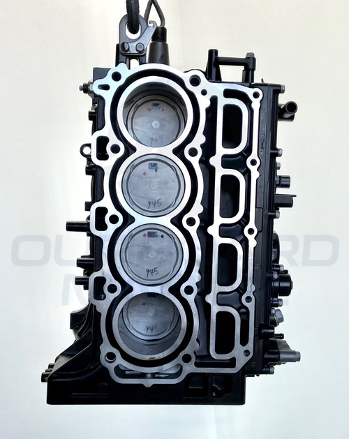 DETAILED PICTURE OF MERCURY / YAMAHA 4-STROKE SHORT BLOCK ASSEMBLY 75-115HP