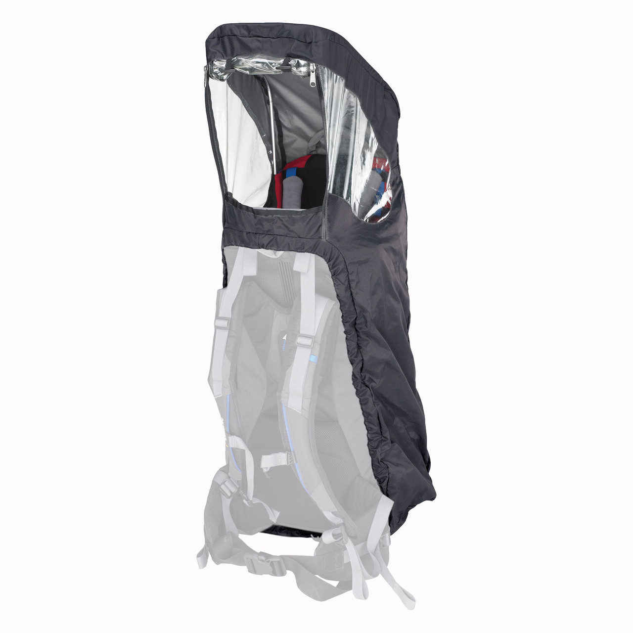 LittleLife Child Carrier Rain Cover Grey Little Trekkers