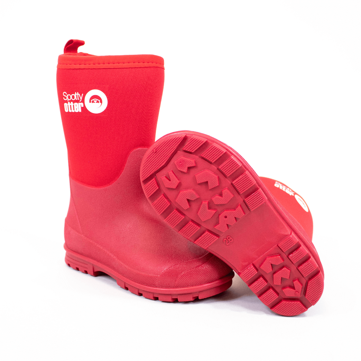 Spotty Otter Adventure Neoprene Wellies Little Trekkers