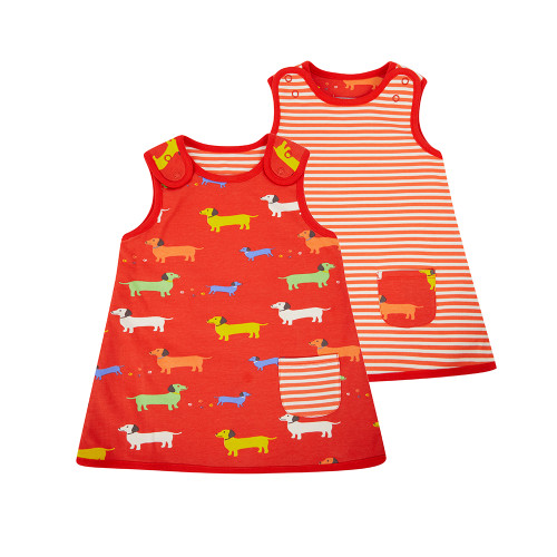 Piccalilly Sausage Dog Reversible Dress