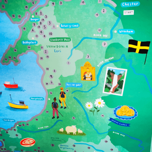 Outdoor Scratch Maps Wales Coast Path