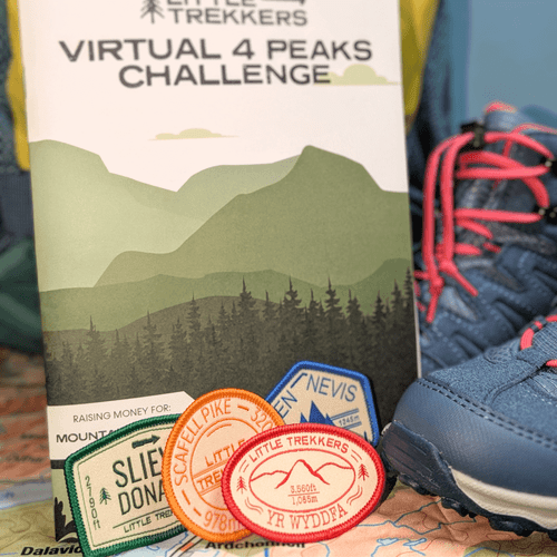 Little Trekkers 4 Peaks Challenge Patches - Pack Little Trekkers 4 Peaks Challenge Patches - Pack