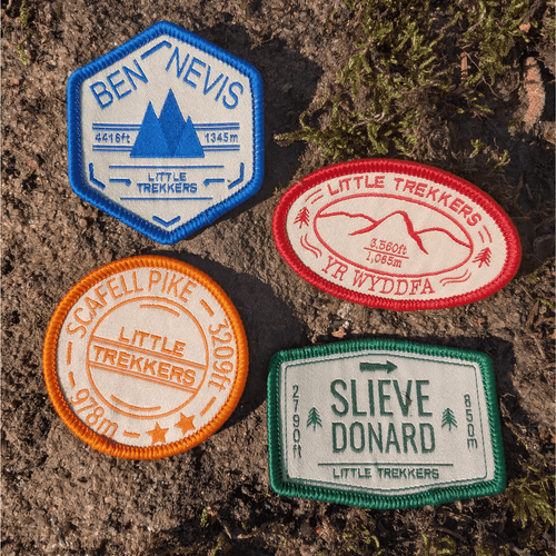 Little Trekkers Peaks Patches Little Trekkers Peaks Patches
