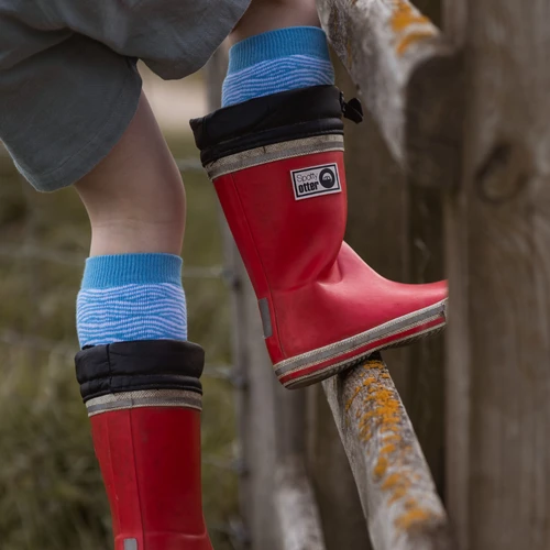 Spotty Otter Welly Socks