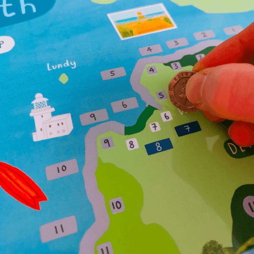 Outdoor Scratch Maps South West Coast Path