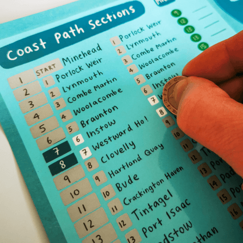 Outdoor Scratch Maps South West Coast Path