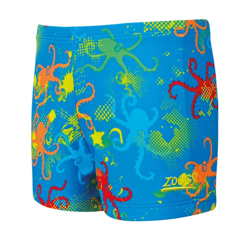 Zoggs Octopus Hip Racer Swim Shorts