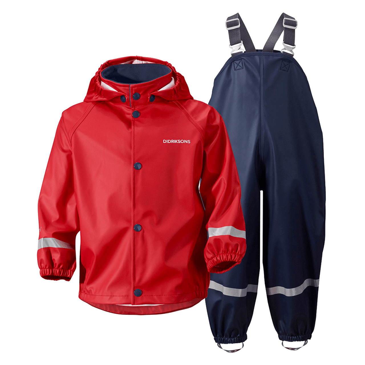Didriksons Red 110 Didriksons Slaskeman Waterproofs Little Trekkers