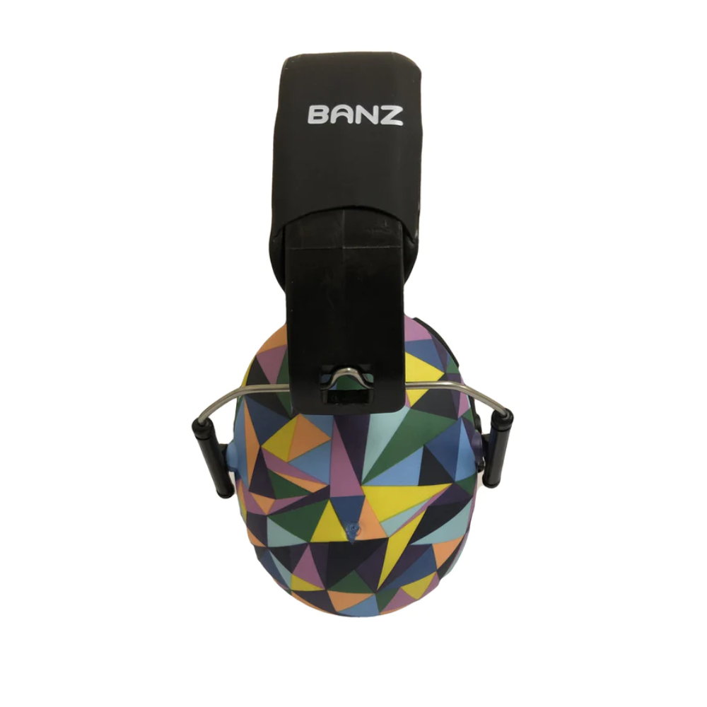 Étui Cache-Oreilles Banz Kidz - Coque Rigide Protection Avec Poche Maille Et Dragonne