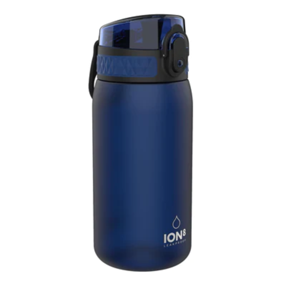 Ion8 Leak Proof BPA Free Slim Water Bottle, Lockable Lid, 500ml