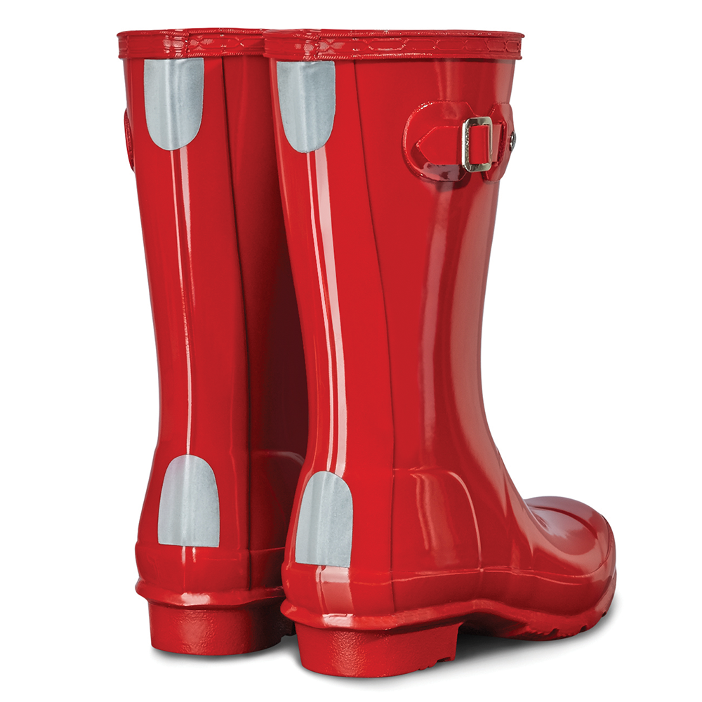 Red Hunter Hunter Original Short Gloss Wellies Hunter Short Gloss