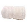 Organic Throw Blanket - Cream Organic Throw Blanket - Cream