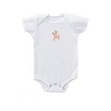 Embroidered Organic Baby Onesie - Rudolph Embroidered Organic Baby Onesie - Rudolph