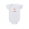 Embroidered Organic Baby Onesie - Rudolph Embroidered Organic Baby Onesie - Rudolph