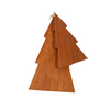 Teak Christmas Tree Ornament or Decor