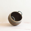 Handwoven Hemp Basket with Handles