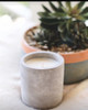 Hand Poured Candle in Stone Vessel - Eucalyptus Mint