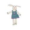 Organic Stuffed Bunny - Iris Rabbit