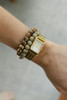 Natural Seed Bracelet - Grey