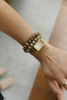 Natural Seed Bracelet - Grey