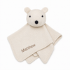 Personalized Organic Knit Bear Lovey