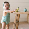 Cotton Knit Fruit Rattle - Pear Cotton Knit Fruit Rattle - Pear