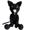 Organic Stuffed Animal - Oliver the Cat, Black