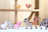 Wooden Farm Animals - Set of 10