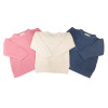 Organic Knit Toddler Sweater - Pink