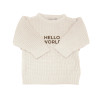 Personalized Organic Kid's Sweater - Cream Personalized Organic Kid's Sweater - Cream