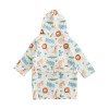 Organic Hooded Baby Bathrobe - Safari