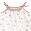 Organic Muslin Dress and Bloomers - Tea Rose