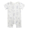 Organic Muslin Short Sleeve Romper - Carnival Print