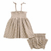 Organic Smocked Dress and Bloomers - Daisy