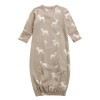 Organic Baby Gown - Sheep Print