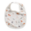 Organic Baby Bib - Winter Print