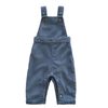 Soft Organic Corduroy Overalls - Blue