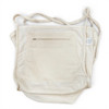 Personalized Organic Corduroy Tote Bag - Cream