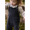 Organic Corduroy Overalls - Ink Blue, 3-6m