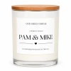 Engagement Soy Candle - Add Names