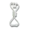 Extra Durable Double Tug Toy for Dogs - White