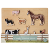 Wooden Tray Puzzle - Farm Animals