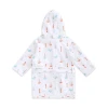 Organic Hooded Baby Bathrobe - Sailboat