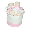 Organic Gift Baskets - Twin Collection - Pink