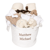 Organic Gift Baskets - Twin Collection - Brown