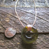 Gift for Wine Lover - Recycled Bottle Necklace