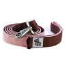 Organic eco-friendly pink dog leash