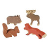 Handcrafted Forest Animals Set